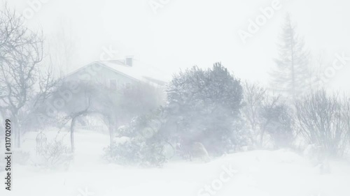 Video of a snow storm in austria