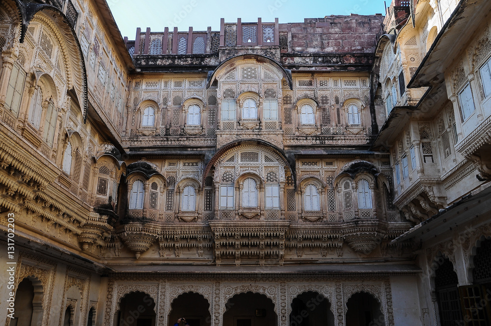 Nordindien - Rajasthan - Jodhpur - Mehrangarh Fort