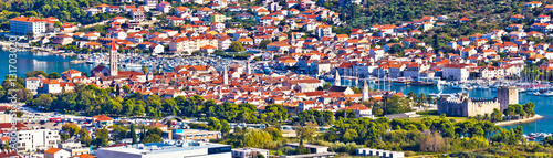 Old UNESCO town Trogir aerial panorama © xbrchx