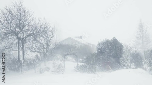 Video of a snow storm in austria