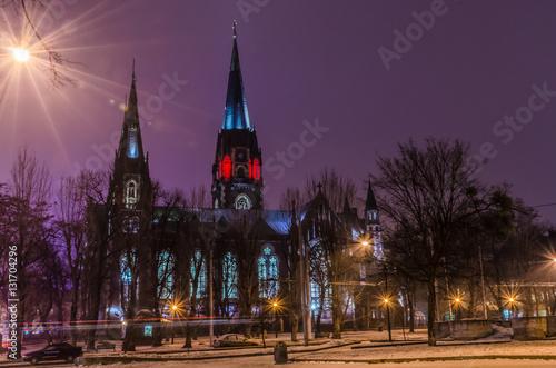 Neo Gothic style cathedral