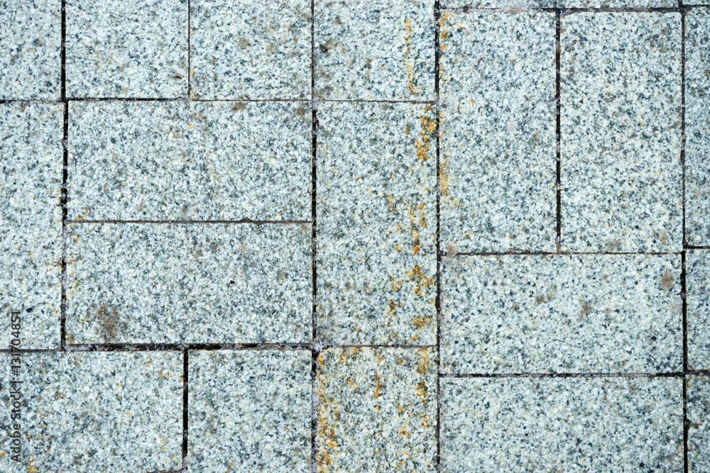 Fototapeta premium The texture of paving stone masonry