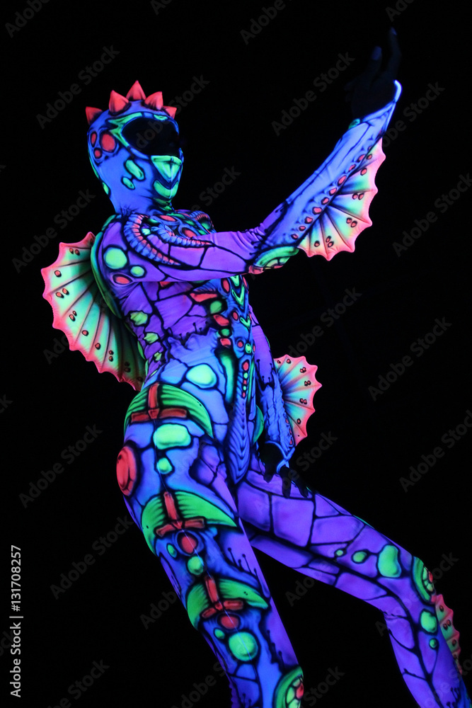 Fototapeta premium Beautiful alien creature 
