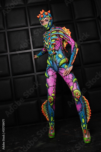 Beautiful alien creature 