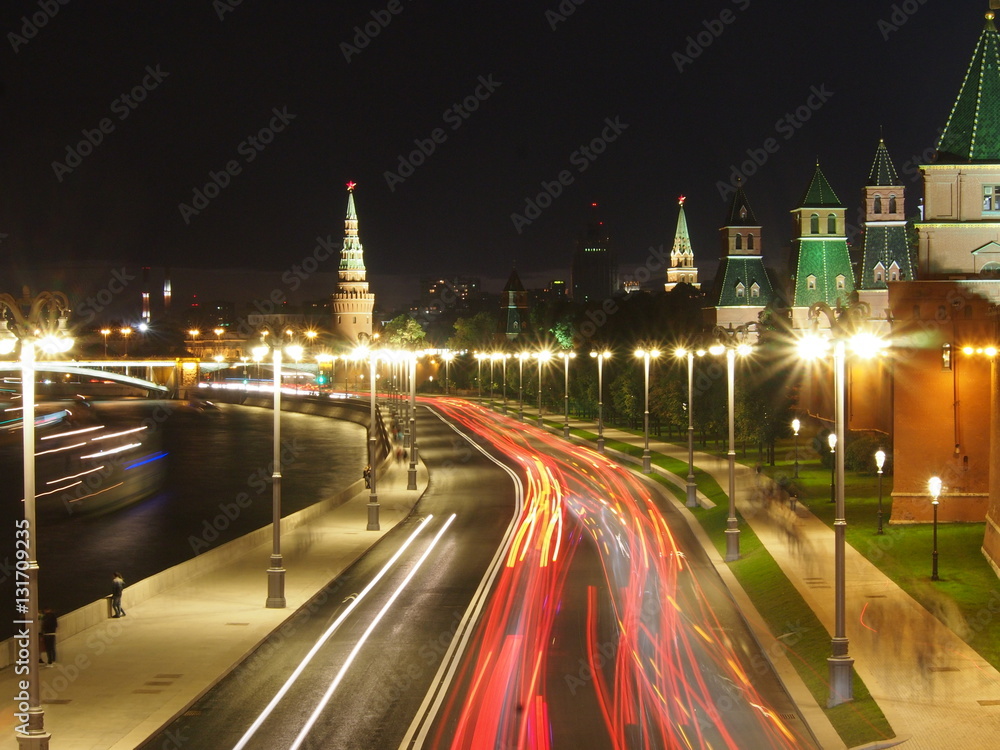 Motion Blur at the Kremlin