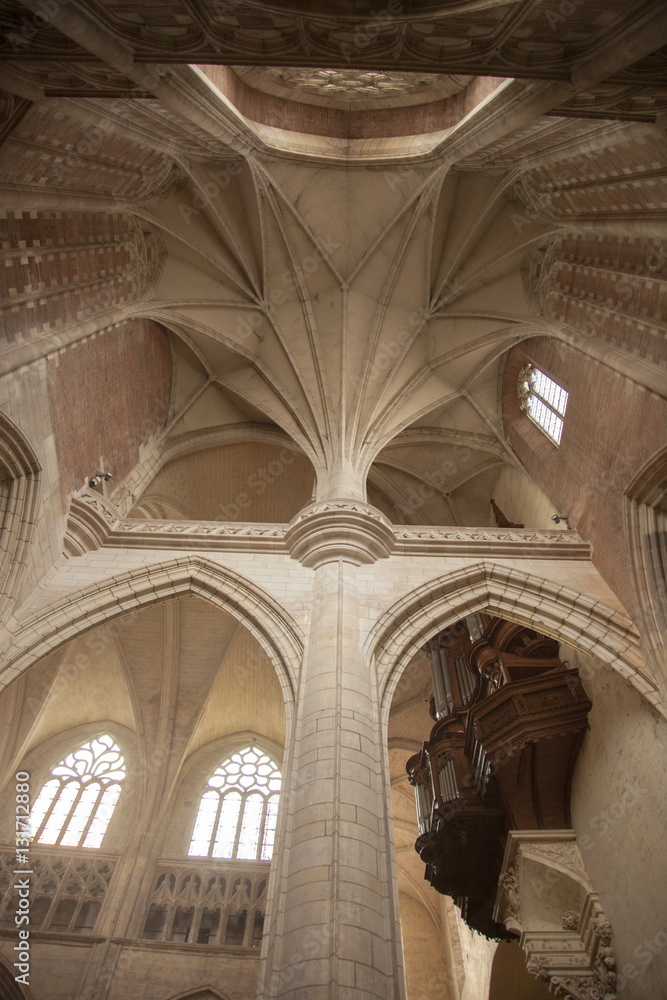 Francia,Guascogna,la città di Tolosa. La cattedrale.