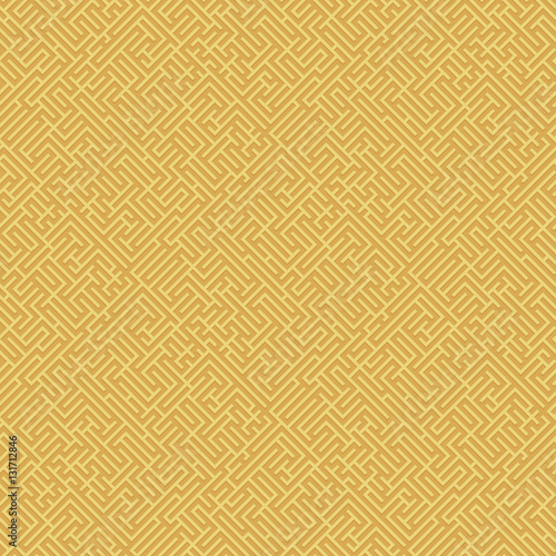 Vector seamless texture. Labyrinth seamless pattern. Abstract background - maze.