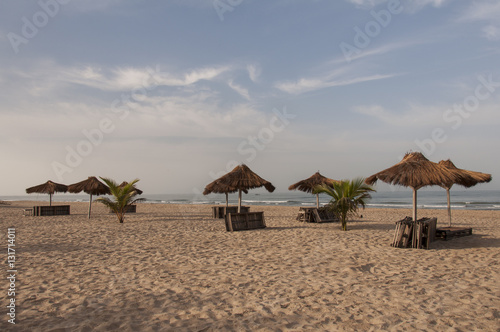 Playa paradisíaca de Gambia photo