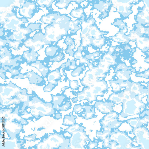 seamless pattern background with blue spots