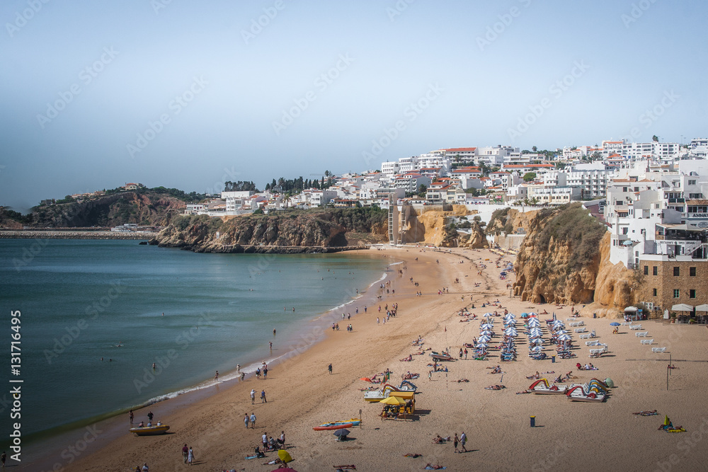 Beautiful Atlantic beach in Portugal