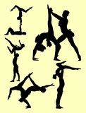 Dance silhouette. Good use for symbol, logo, web icon, sign, or any design you want.