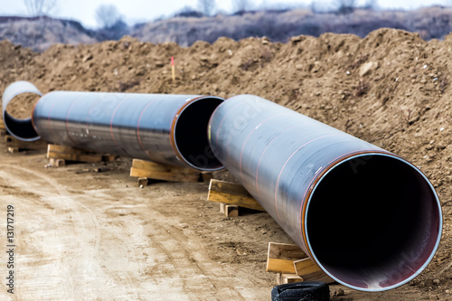 Wallpaper Mural Construction of gas pipeline Trans Adriatic Pipeline - TAP Torontodigital.ca