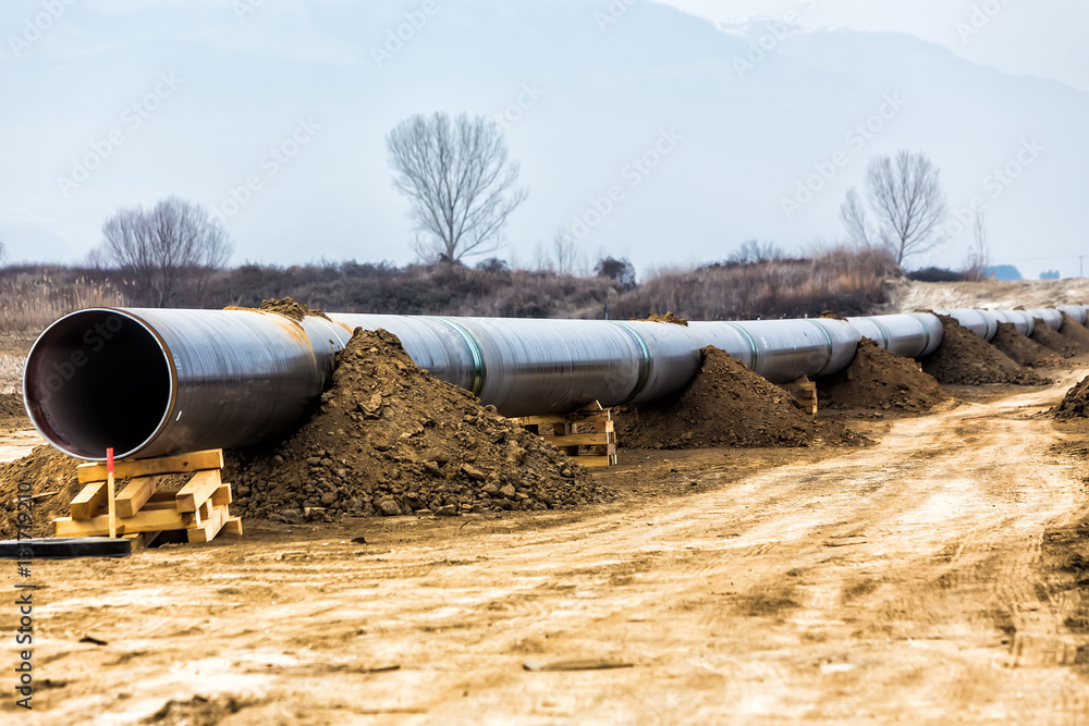 Construction of gas pipeline Trans Adriatic Pipeline - TAP Construction of gas pipeline Trans Adriatic Pipeline - TAP