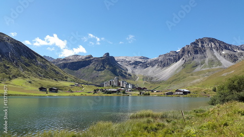 Принти на полотні lac de tignes Val Claret