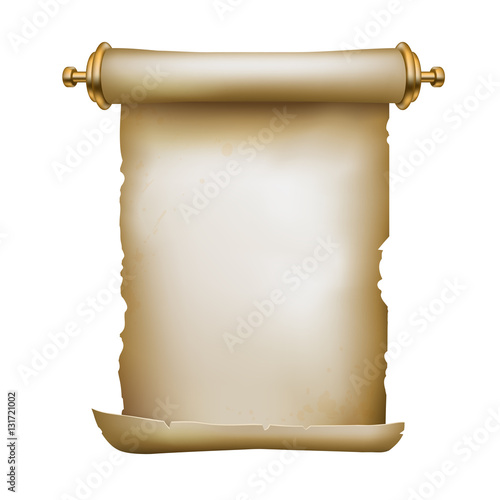 Old scroll with place for text