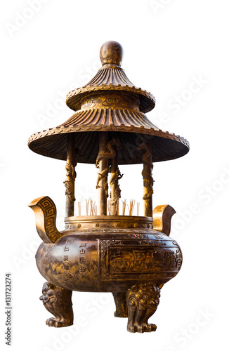 Obraz na plátně Ancient bronze incense burner