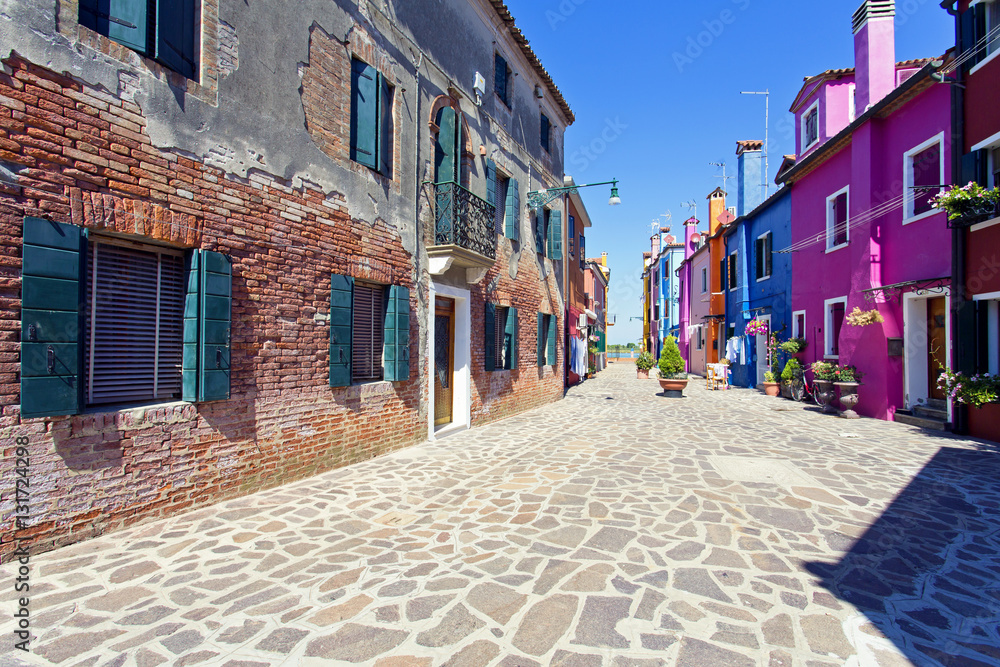 Obraz premium Burano island, Venice, Italy