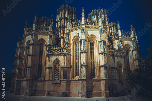 Night view of Monastery Batalha