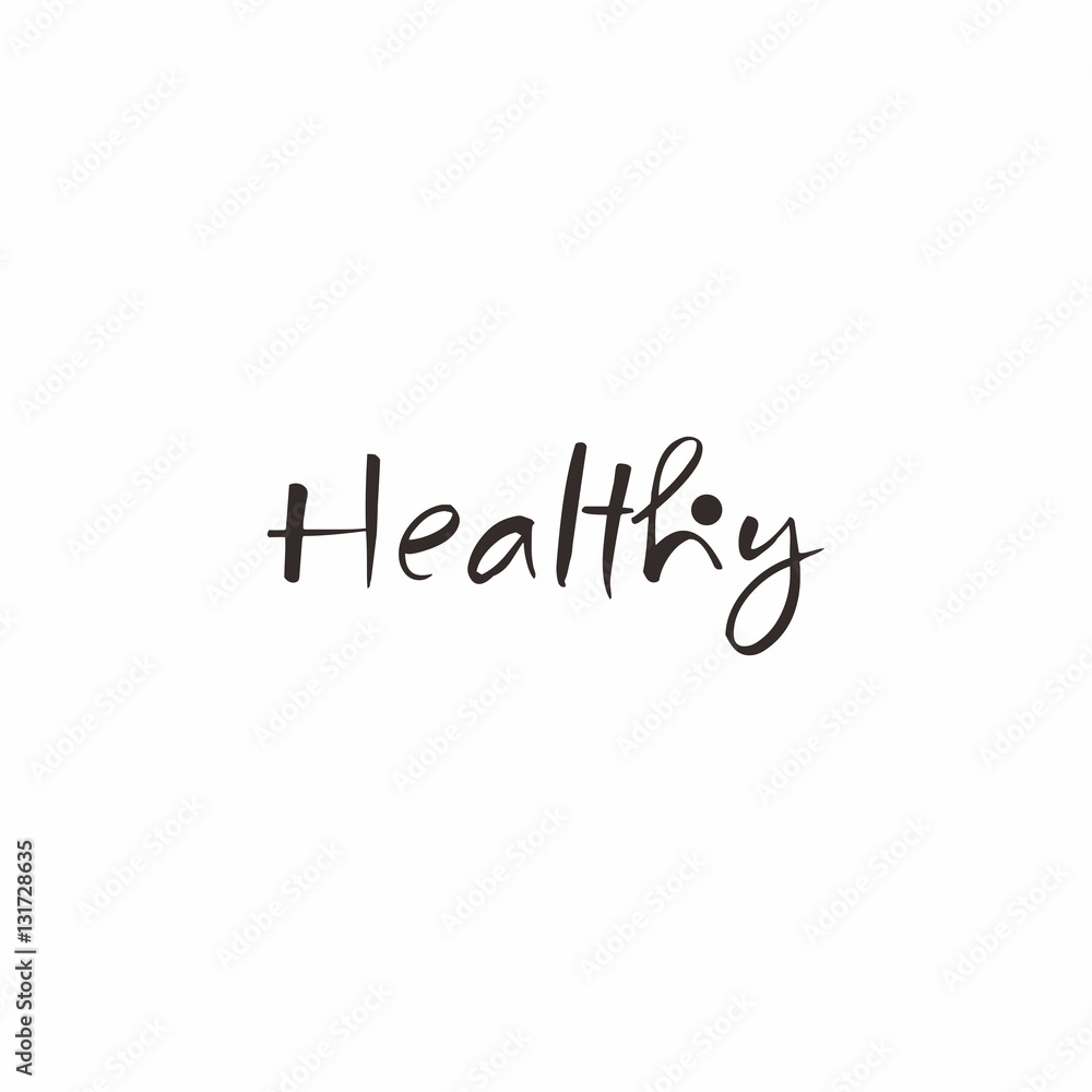 Healthy logo Healthy logo