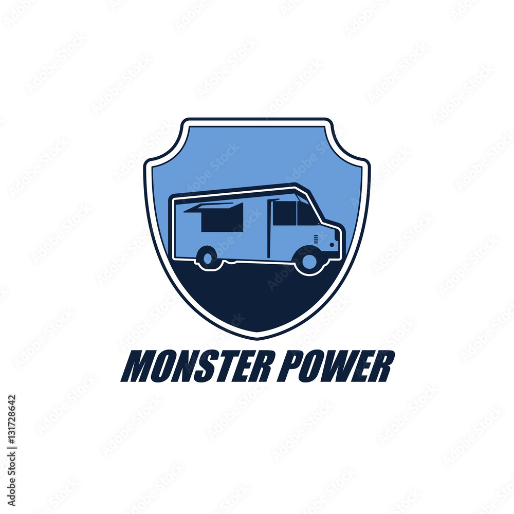 Truck Trailer Logo Vector Design Element Truck Trailer Logo Vector Design Element