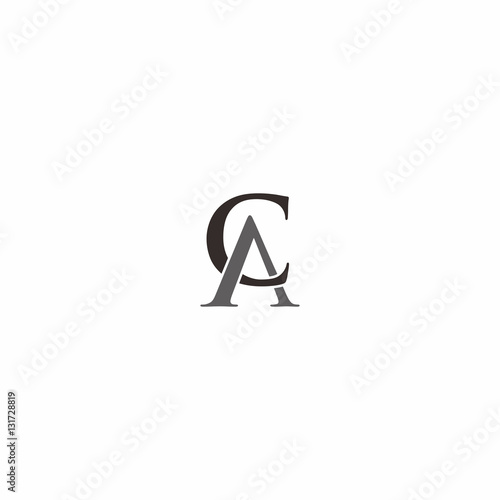 Letter CA Logo