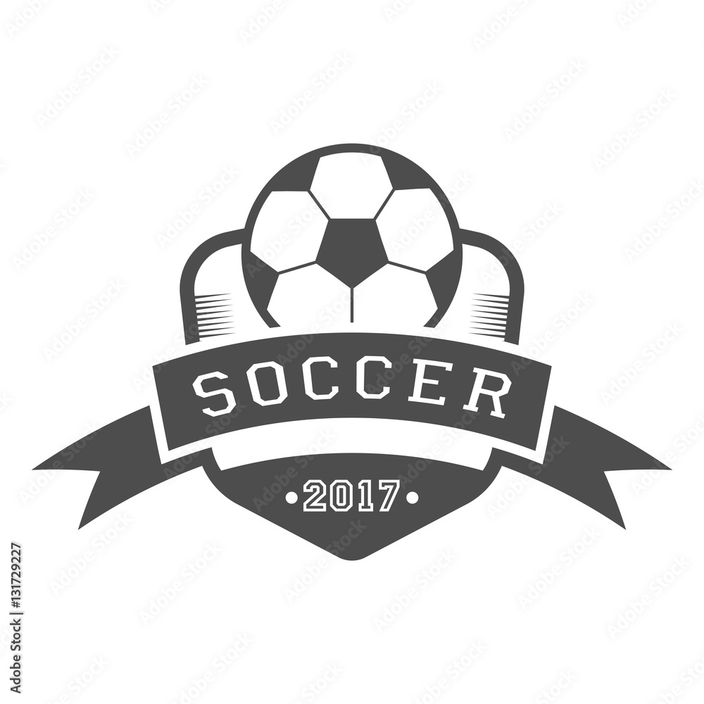 Soccer 2017 logo design Soccer 2017 logo design