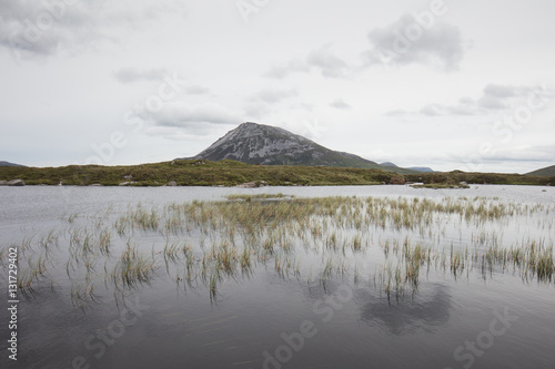 View of Mount Errigal from sleeve snaght loch. Glenveagh nationa photo