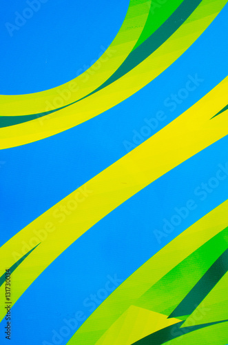 Abstract pattern with colorful stripes