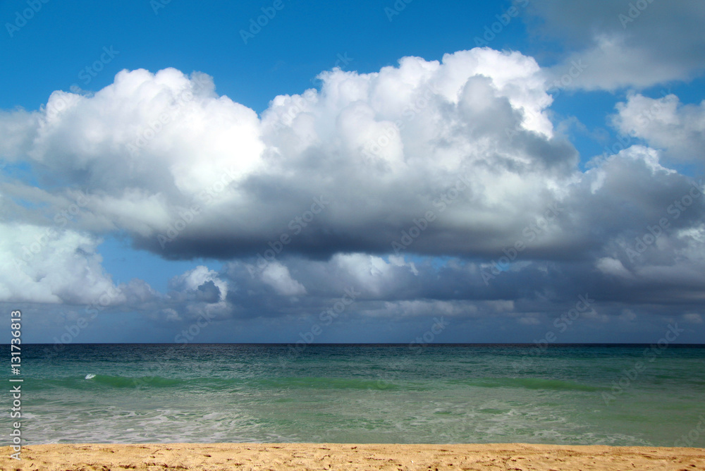 Fototapeta premium Photos sea landscape with waves
