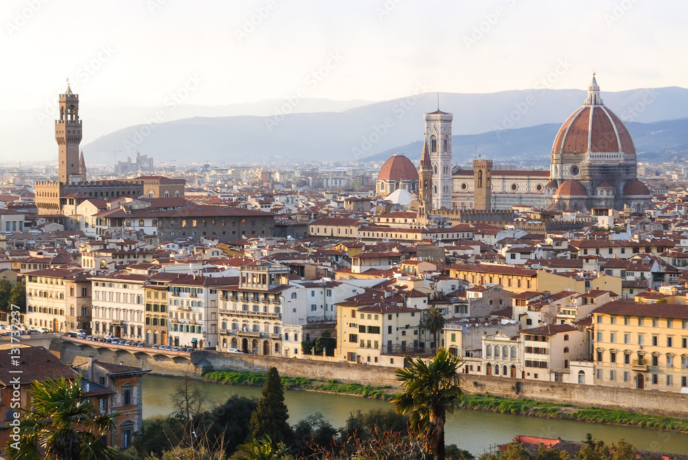 Panorama di Firenze dal Piazzale Michelangelo