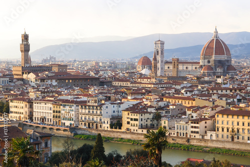 Panorama di Firenze dal Piazzale Michelangelo © Alfio Tondelli