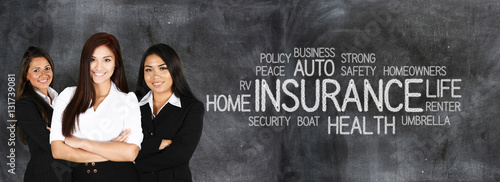 Female Insurance Agent