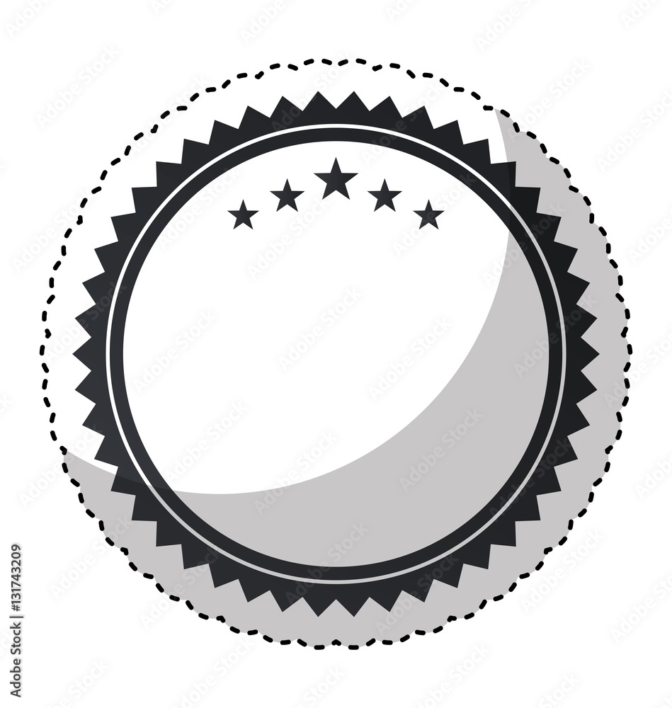 Obraz premium elegant circular frame icon vector illustration design