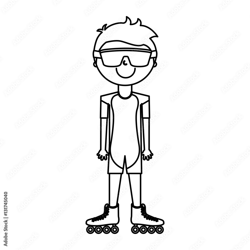 skater avatar character icon vector illustration design skater avatar character icon vector illustration design