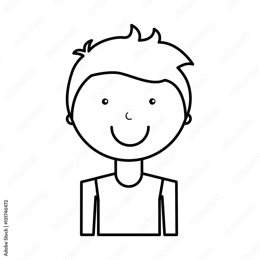 athlete avatar character icon vector illustration design