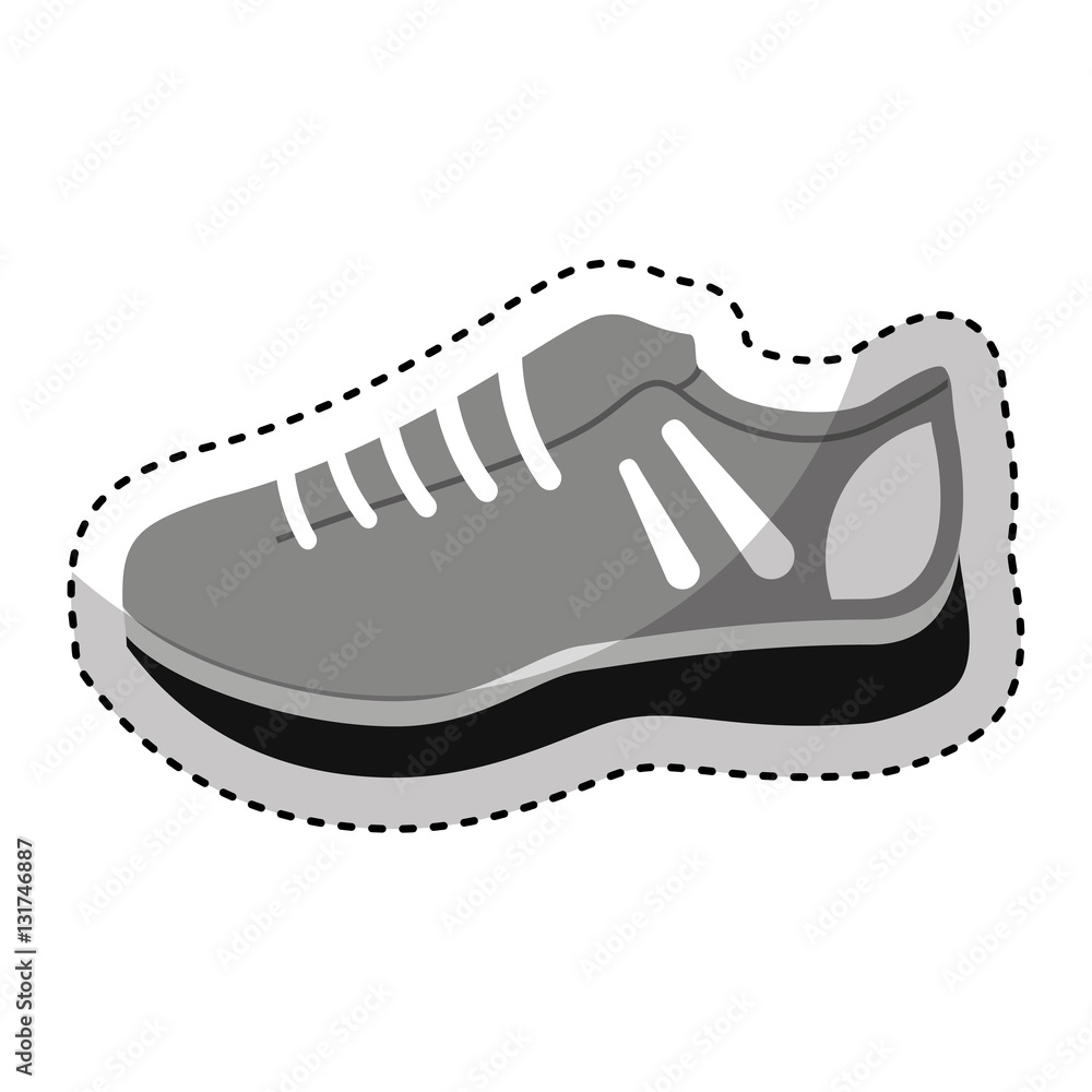 sport shoes isolated icon vector illustration design sport shoes isolated icon vector illustration design