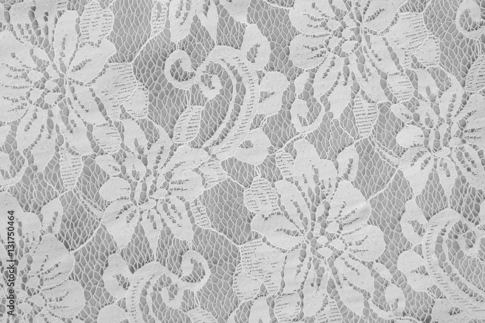 patterned openwork lace textile background