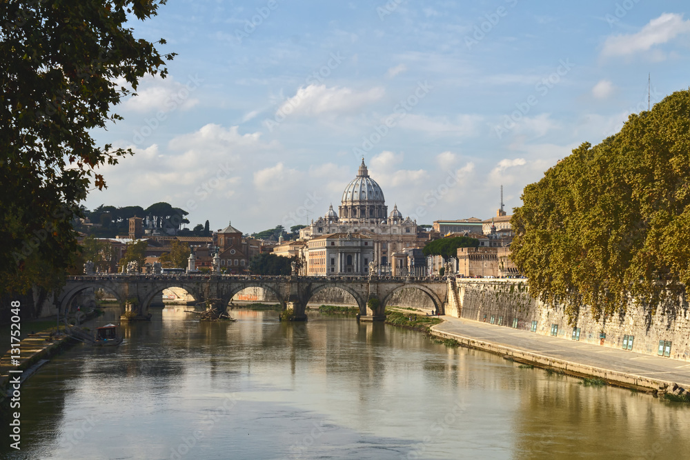 The heart of the Vatican and the entire Catholic world, St. Peter's Cathedral — one of the main attractions of Rome