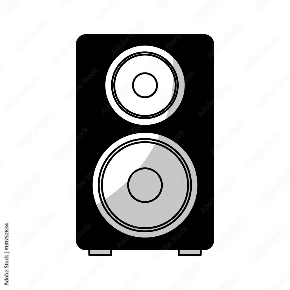 speaker audio device icon vector illustration design speaker audio device icon vector illustration design