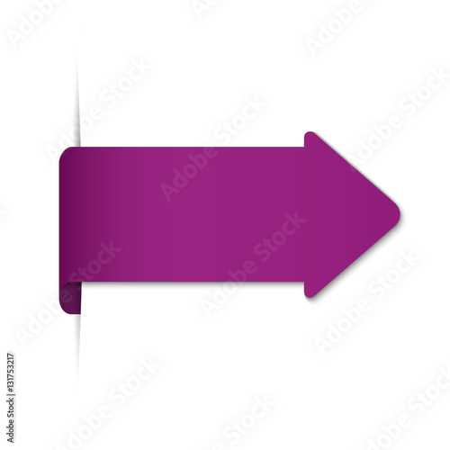 purple bookmark design element