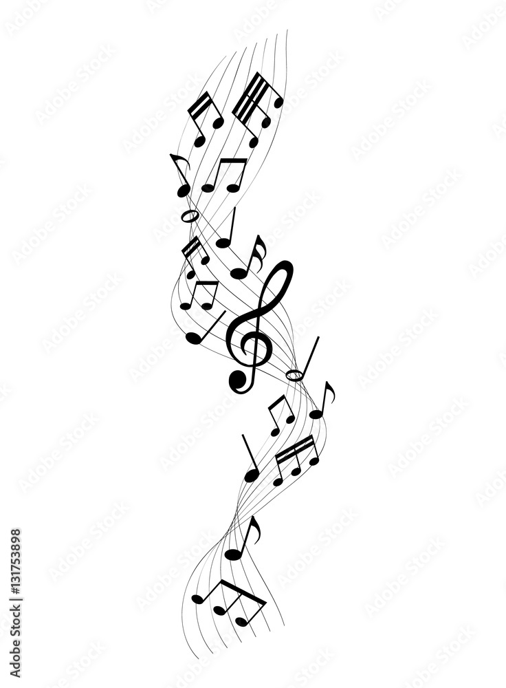 Fototapeta premium Melodie