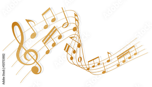golden sheet music