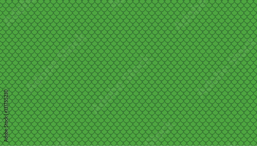 Green Reptile Scale Background