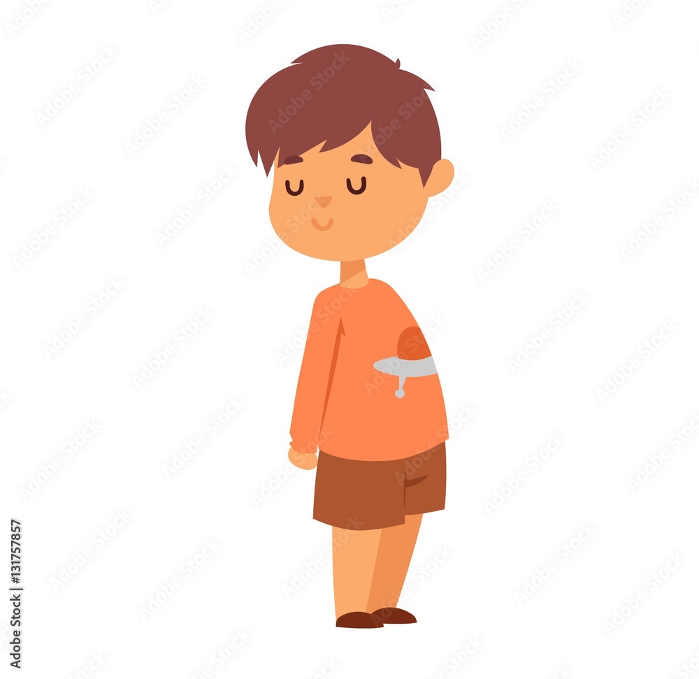 Boy portrait vector illustration. Boy portrait vector illustration.
