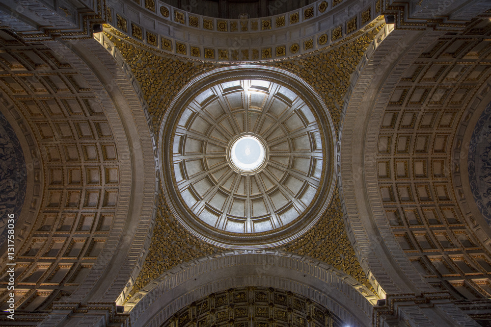 Church of Nossa Senhora da Nazare ceiling