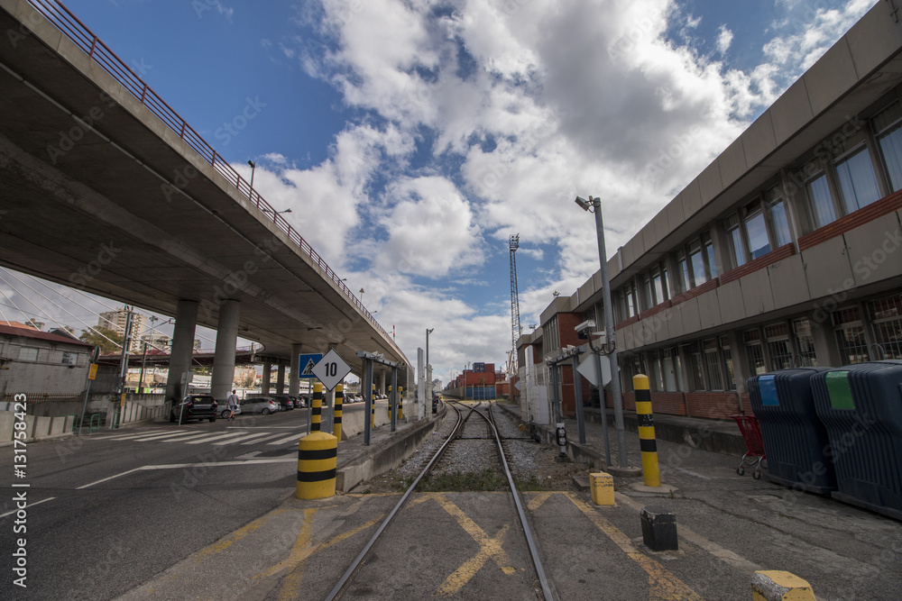 Fototapeta premium Urban Railroad
