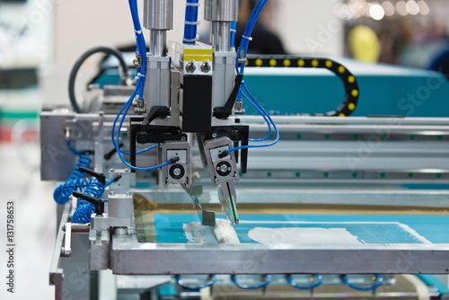 Fotografia Silk screen printer