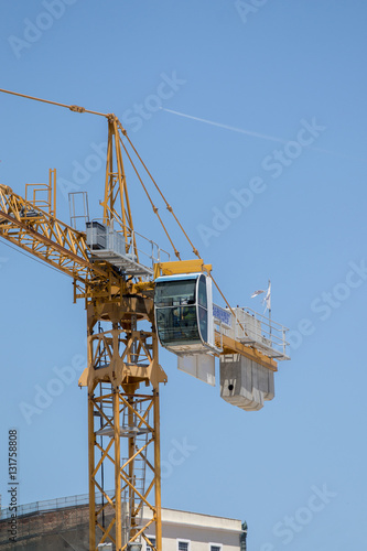 Wallpaper Mural Construction cranes Torontodigital.ca