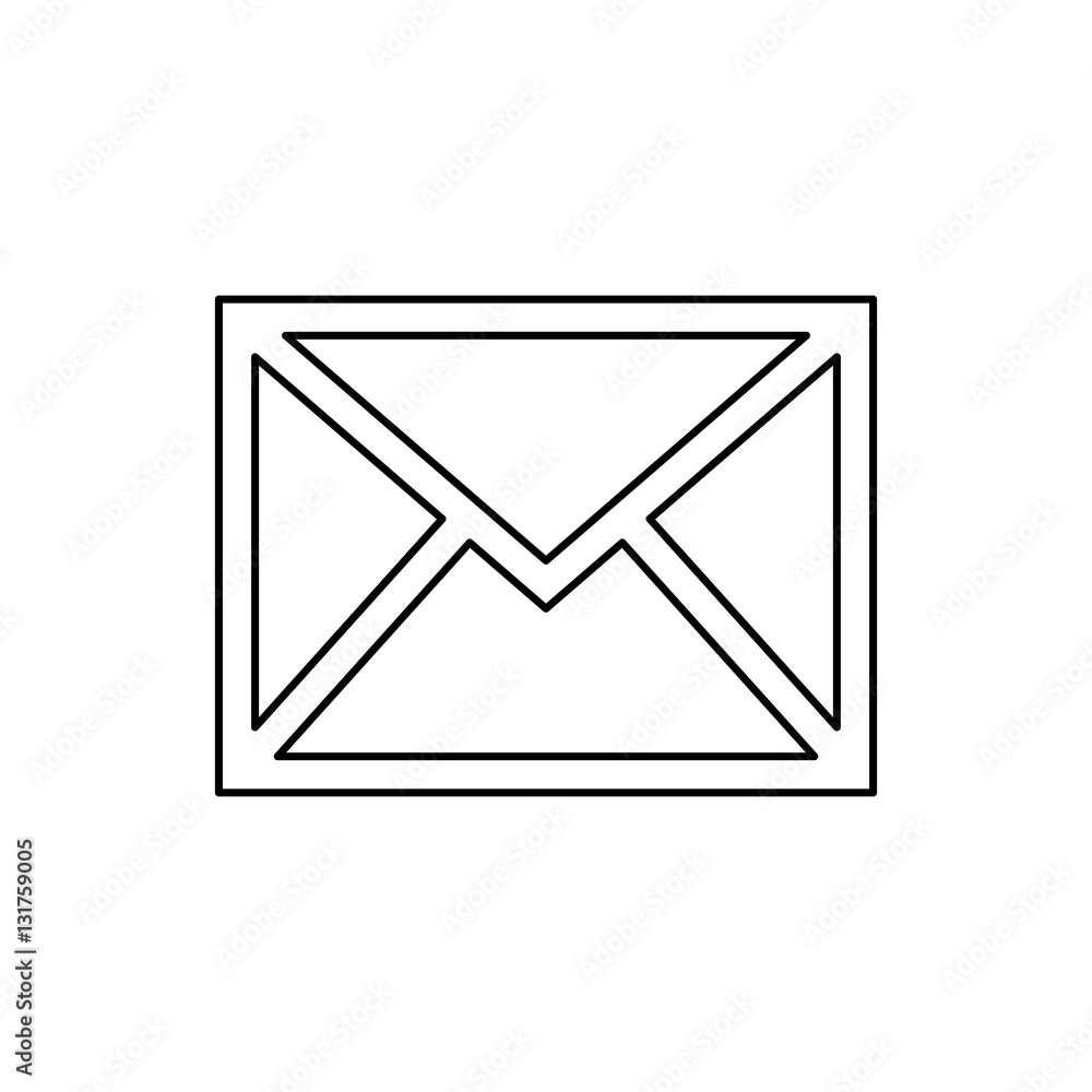 Mail letter symbol icon vector illustration graphic design Mail letter symbol icon vector illustration graphic design