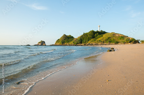 view of andaman sea in Thailand (koh lanta island)